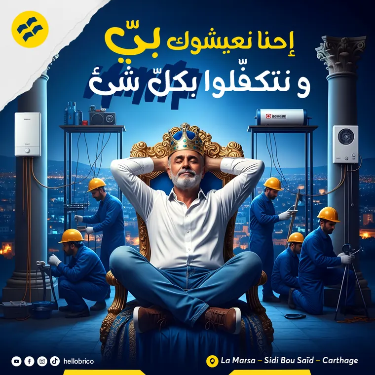Social media post design
