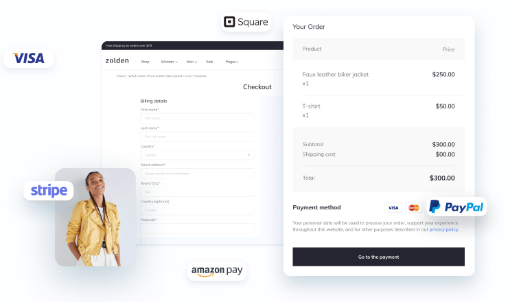 E-commerce store design