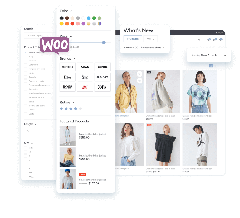 Product page design