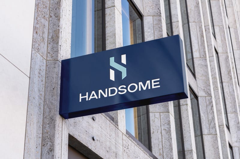 Handsome.tn visual identity