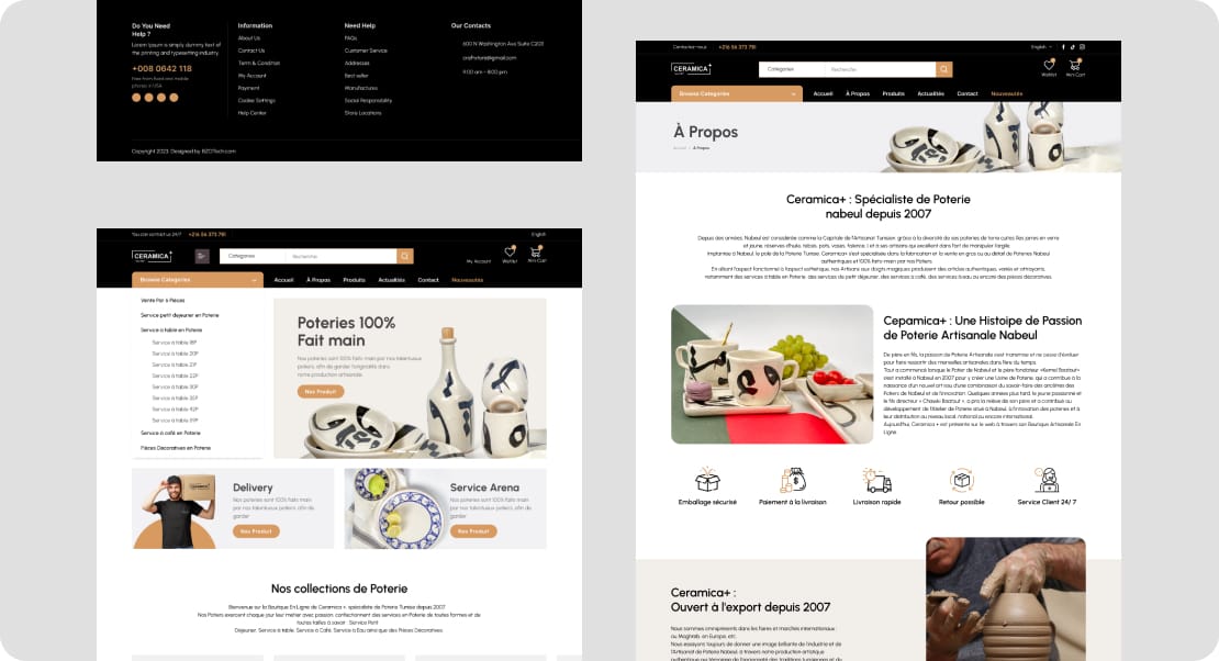 Ceramica Plus website