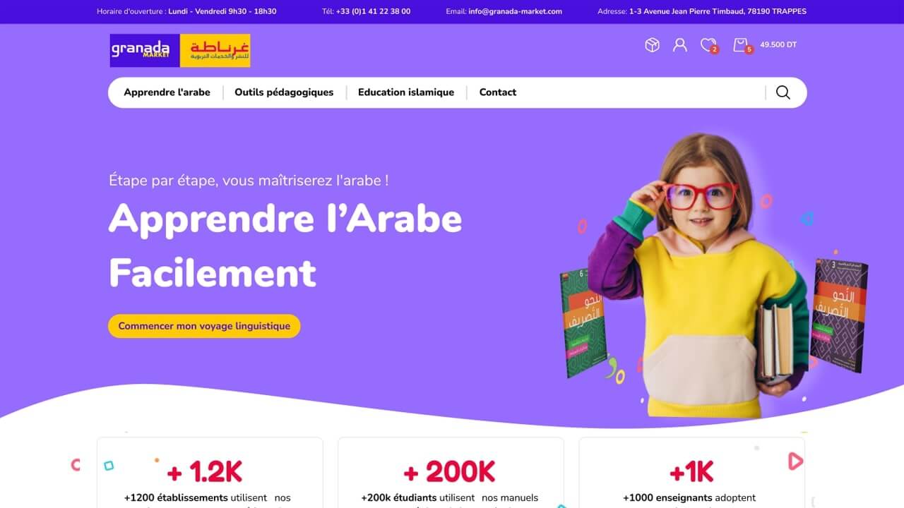 School website France