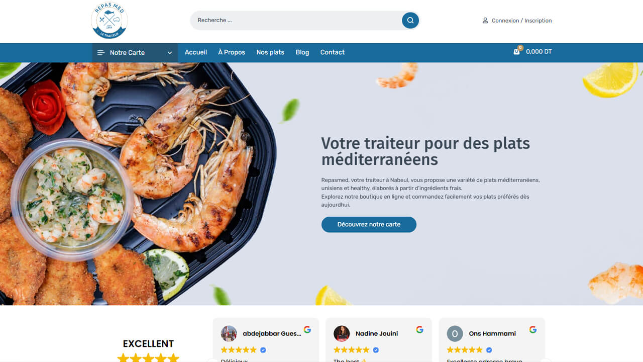 Catering e-commerce France