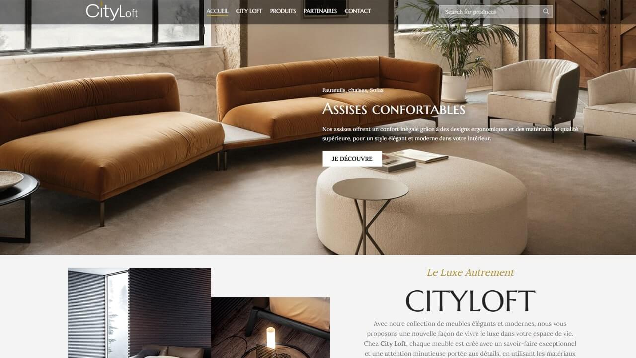 Furniture company website France