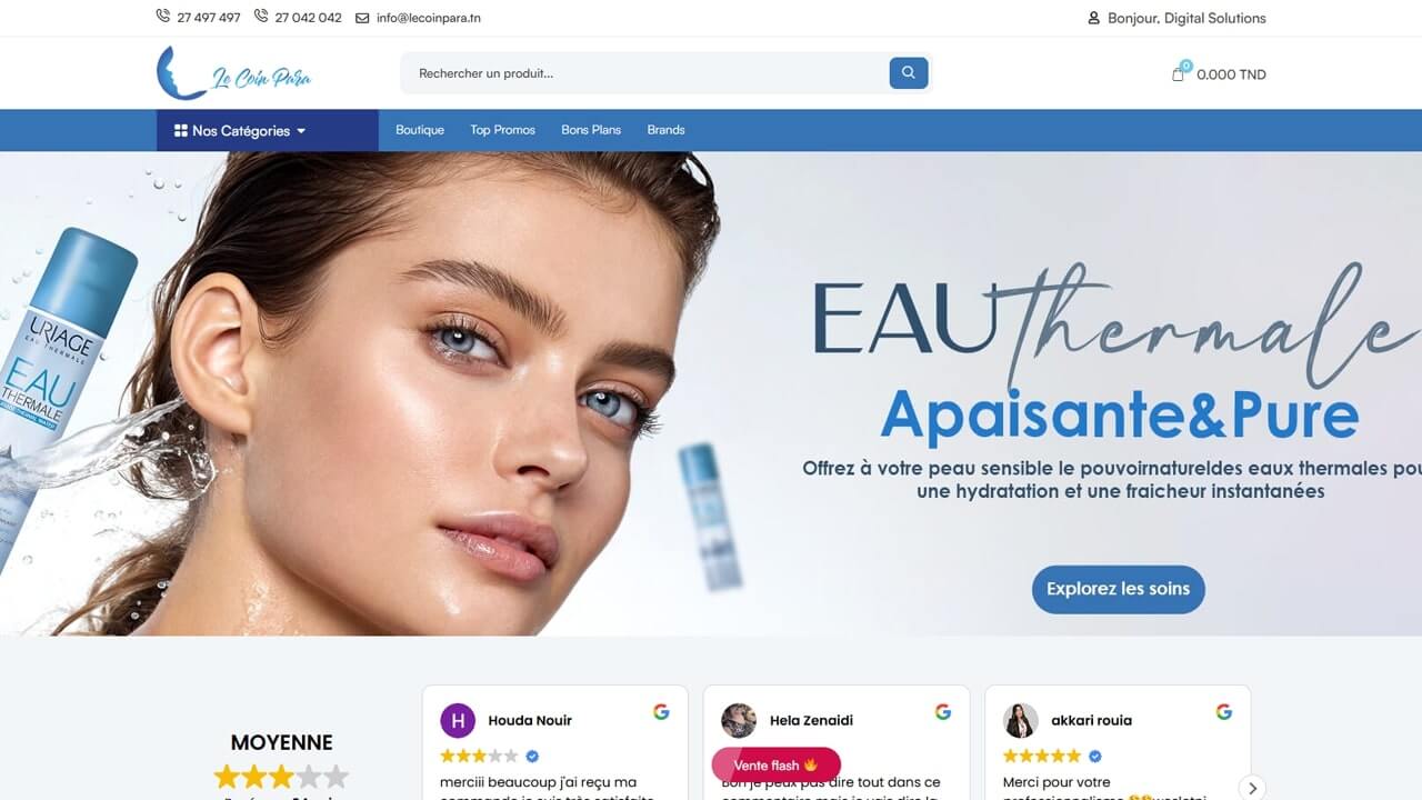 Parapharmacie store France