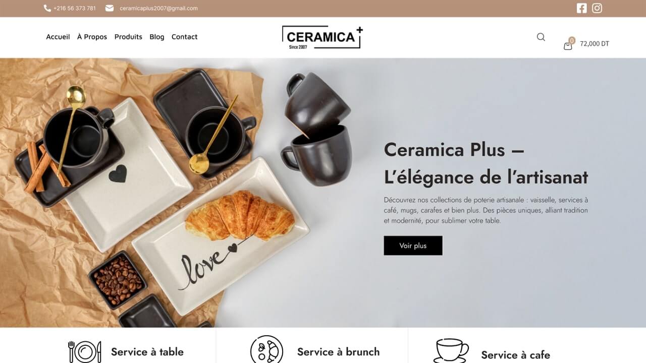 Artisan website France